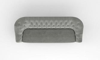 Sofa Top View furniture 3D Rendering photo