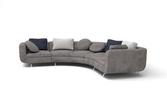 Sofa View furniture 3D Rendering photo