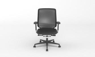 Chair Front View furniture 3D Rendering photo