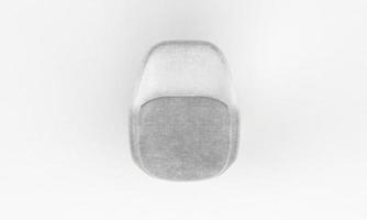 Chair Top View furniture 3D Rendering photo