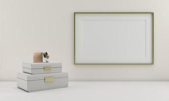 Empty Photo Frame Mockup Design Mockup