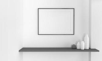Empty Photo Frame Mockup Design Mockup