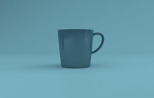 Realistic Mug Mockup 3D Rendered photo