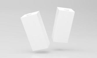 paquete de leche diseño de paquete de embalaje 3d prestados
