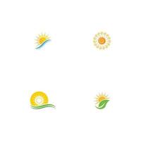 Sun Vector illustration Icon