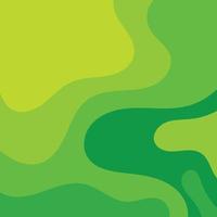 Abstract Green wave vector illustration design background eps10