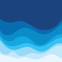 Abstract Water wave vector illustration design background EPS10