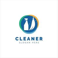 Clean Logo Template, Design Icon Vector Illustration.