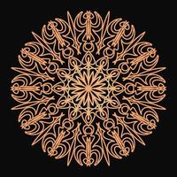 Mandala decorative background vector