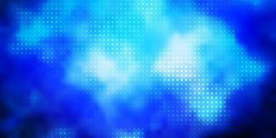 Dark BLUE vector pattern with spheres.