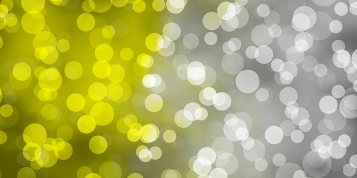 Light Yellow vector texture with disks.