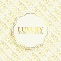 elegant gold geometric pattern background vector