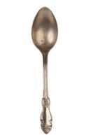 Old metal spoon photo