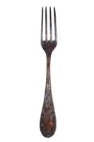 Old German silver fork photo