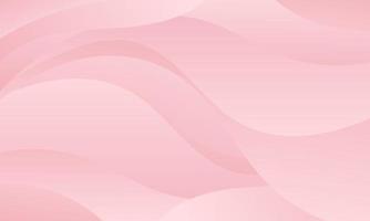 Abstract Pink Fluid Wave Background vector