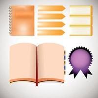 Note Paper Collection vector