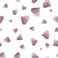 Diamond simple seamless pattern background. Vector Illustration