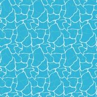 Pool water seamless pattern background. Vector Illustration