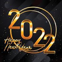 Happy New Year Background Concept vector