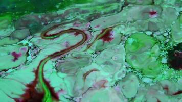 Abstract Colorful Color Paint Ink Psychedelic Blast Movement video