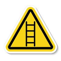 Do Not Use Ladders Symbol vector