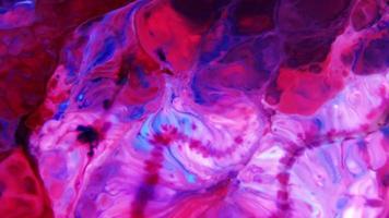 Abstract Colorful Color Paint Ink Psychedelic Blast Movement video