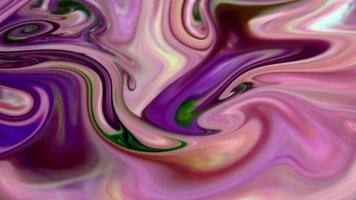 mouvement d'explosion psychédélique d'encre de peinture colorée abstraite video