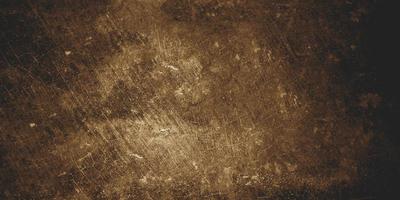 Old concrete wall background, Gold brown concrete has a fibrous for background. photo