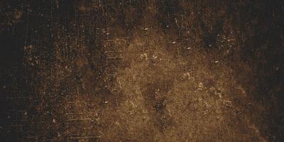 Old concrete wall background, Gold brown concrete has a fibrous for background. photo