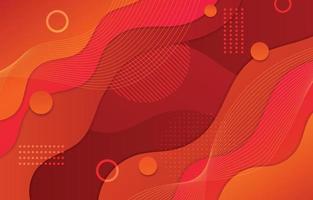 Abstract Red Background vector