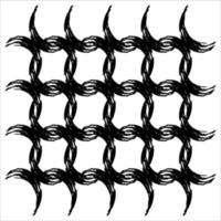 Black Brush Abstract background texture pattern design vector illustration.