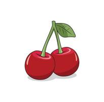 Cherry design illustration vector