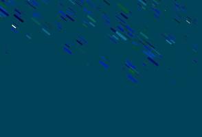 Light Blue, Green vector template with repeated sticks.
