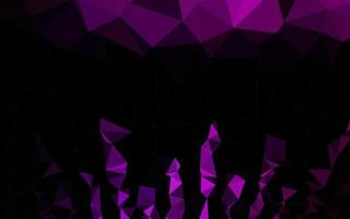 Dark Purple vector abstract mosaic pattern.