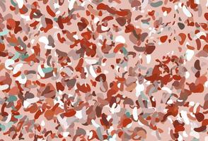 Light Red vector backdrop with abstract shapes.