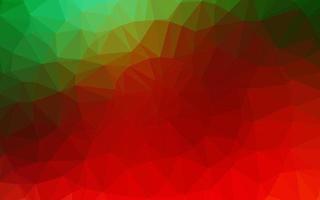 Light Green, Red vector low poly texture.