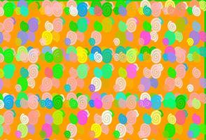 Light Multicolor, Rainbow vector template with liquid shapes.