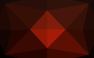 Dark Red vector low poly texture.