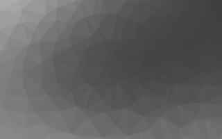 Light Silver, Gray vector polygonal background.