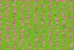 Light Pink, Green vector pattern with narrow lines.