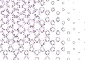 Light purple vector backdrop with dots.