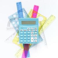 Colourful rulers and a calculator