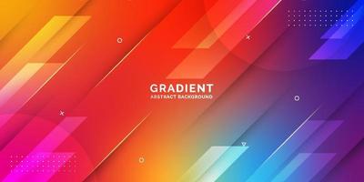 Gradient Abstract Background, Orange Abstract Backgrounds