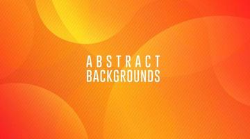 Gradient Abstract Background, Full color abstract background, Orange Background vector