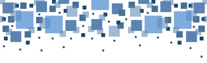 Abstract light background with many blue squares - Vector