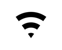 Wifi icon vector illustration. Isolated wifi hotspot symbol. Internet signal graphic design. Wireless connection concept pictogram. Wifi network line symbol. Wireless network outluine element.