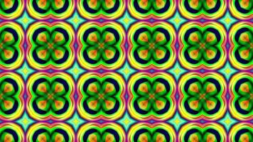 Abstract multicolored texture background kaleidoscope video