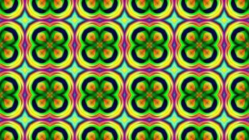 Abstract multicolored texture background kaleidoscope video