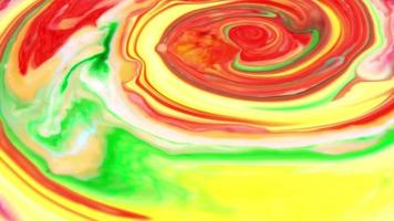 Abstract Water Paint Diffusion Art video