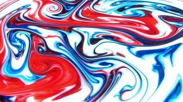 Abstract Water Paint Diffusion Art video